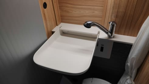 Luxury HYMER camper van 