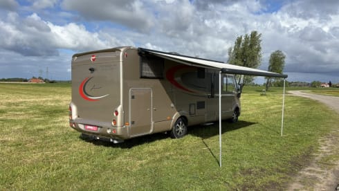 Fijne Bürstner camper 4p
