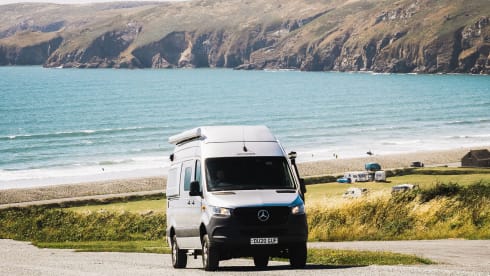 Miss Daisy (Dog Friendly) Discount available on bookings two weeks or more.  – 4 berth Mercedes-Benz campervan (SALE ON)