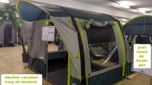 Ecamper – E-motorhome Nissan ENV200 Electric compact bus camper for 2 persons