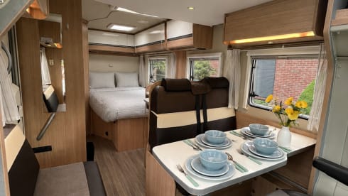 Sunlight T64 - camping-car spacieux - liberté absolue