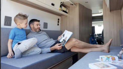 Sunliving – Sunliving Bus camper with bus biker 