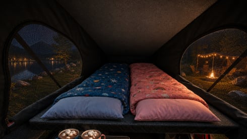 Veronica – Spazioso VW T5.1 a Saltburn, North Yorkshire. Letto matrimoniale!