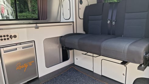 4 berth Volkswagen campervan from 2017