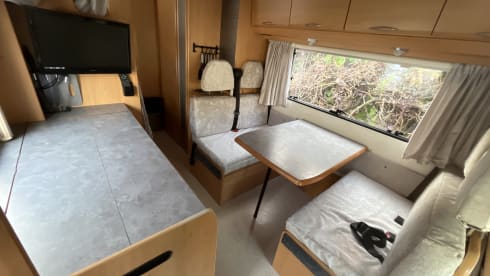 6 berth Fiat Moterhome insurance included