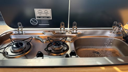 4 berth Ford campervan from 2018
