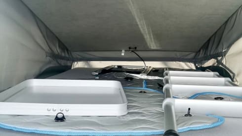 4 berth Volkswagen campervan from 2015