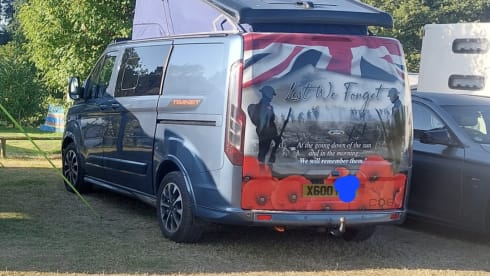 4 berth Ford campervan from 2021