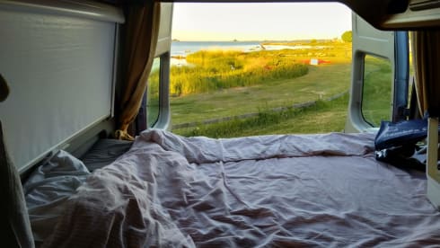 Nice Dethleffs bus camper for 2 adults and 1 child