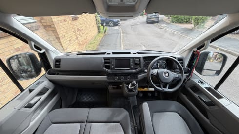 Crafty Crafter – 3 berth Volkswagen campervan from 2018