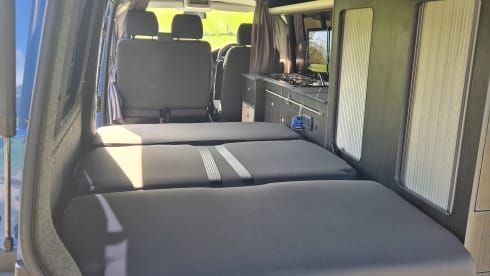 Big Blue – 2 berth Volkswagen campervan from 2010