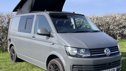 4 berth Volkswagen campervan from 2020