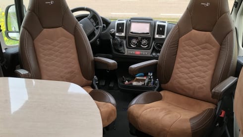 Burstner Travel Van, luxury 2 person camper