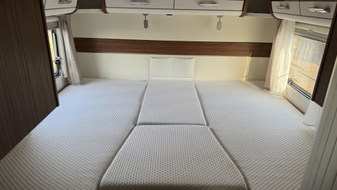 4 berth A Class Motorhome