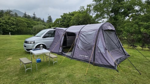 Silver surfer  – 2 berth Volkswagen campervan from 2013