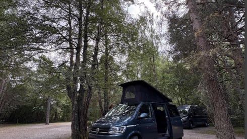 Green machine – Insurance included automatic gearbox Vw from Edinburgh airport 