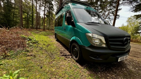 Spike – 3 berth Mercedes-Benz campervan from 2016
