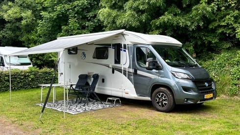 2p Knaus semi-integrated uit 2016