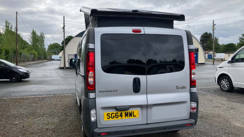 4 berth Renault campervan 2014