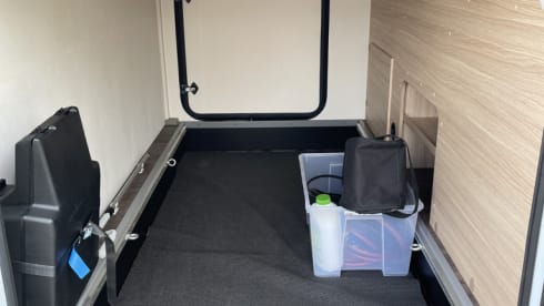 13/21 – Luxurious, complete camper with length beds and a pull-down bed!