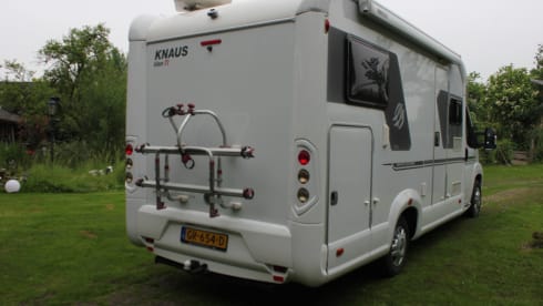 3p Knaus semi-integrated from 2010, Van TI 600 ME, 130 Multijet camper