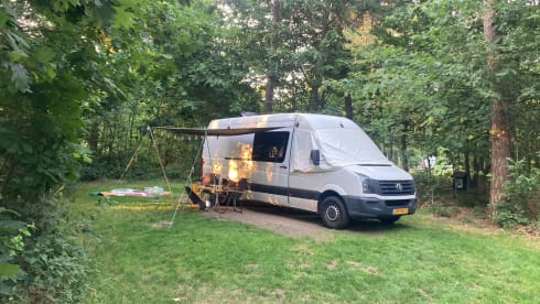 Volkswagen gezinscamper (volledig uitgerust) – 4-seater Volkswagen bus from 2016