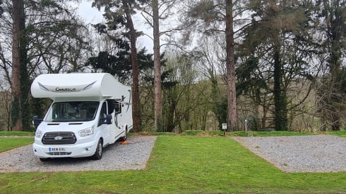 Gordon  – 6 berth Ford transit Chausson C636. Excellent condition. 