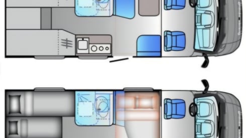 SEA P200 – Fiat 3p semi-integrata dal 2009