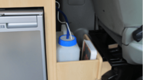 Type 4 – Compact bus camper with a large bed