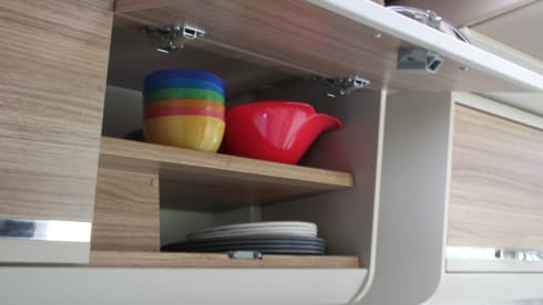 Luxuriöser Adria Matrix Familiencamper mit automatischem Niveausystem