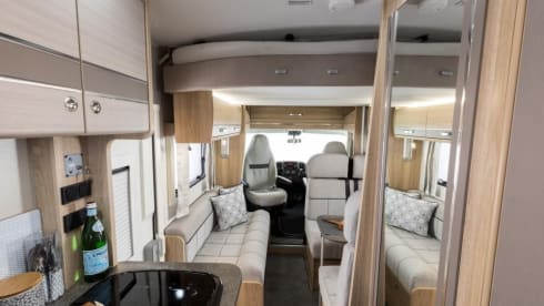 Peggy – Elddis Autoquest 196. New 2024 luxury 6 berth motorhome. Known as ''Peggy''