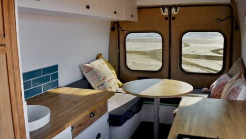 Sahara – Beautifully Handcrafted Off-Grid Ready MWB Campervan