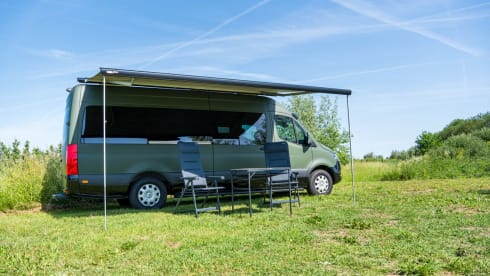 4p Mercedes-Benz campervan uit 2021
