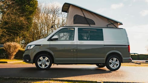 Bertie – 4 berth Volkswagen campervan from 2021