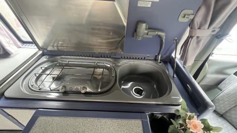 Mrs. Grey – Camping-car Volkswagen Westfalia 4 places 