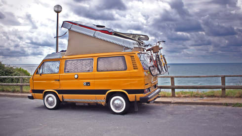 Johnattend – Kombi VW T25 T3 4/5 Personen Van umgebaut von Westfalia