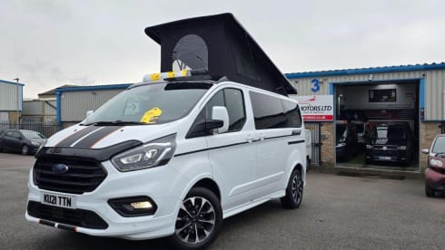 4 berth Ford campervan from 2021
