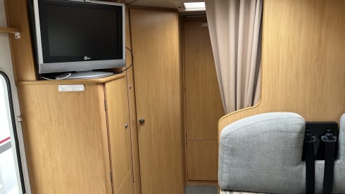Cozy mobile home for 4 people! Quadrupeds allowed
