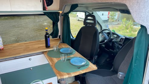 Casa Mobiel – Spacious off-grid Fiat Ducato bus camper - beautifully built in
