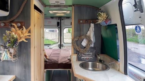 Annie The Ambulance – Ex-Ambulance, 3 Birth, Converted Campervan