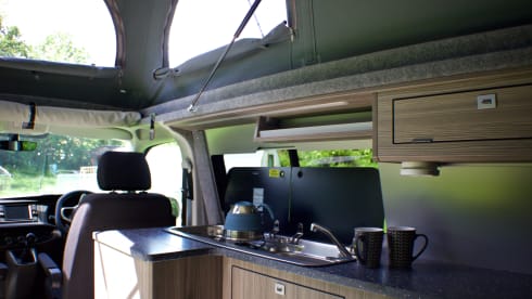 Colin – 2022 VW T6.1 Campervan. 4 Berth. Dogs allowed