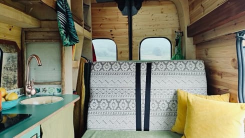 Little Nics  – 2 Berth Solar powered cozy campervan with awning 