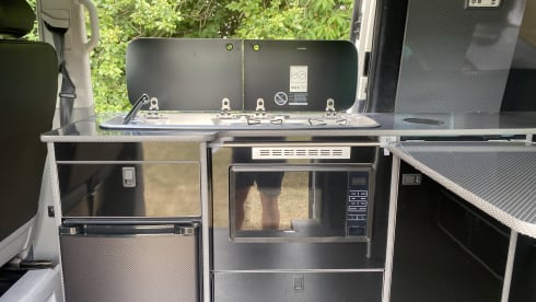 4 berth Volkswagen bus from 2012