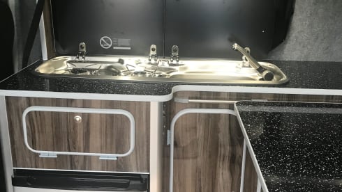 Apollo – 4 berth Campervan (Option to upgrade to 6 Berth with Drive away awning)