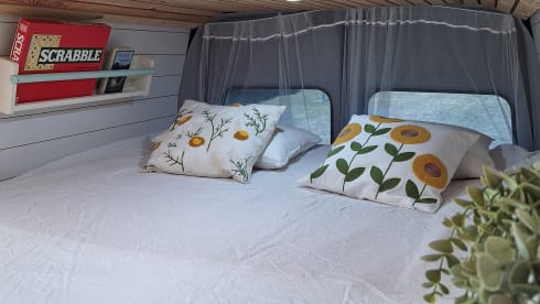Riebedebie and we're gone! Super cozy converted Opel Movano 2p