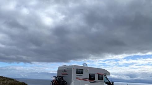 Davina – 4 Berth Zefiro 655 - Excellent family moho & easy to drive! 
