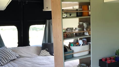 2p self-build Fiat Ducato camper van