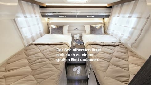 Bavarian Camper 9 – Teilintegrierter mit Innentür für 2 getrennte Räume