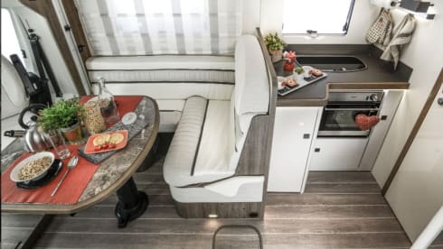 Serenity – 4 berth Roller Team semi-integrated from 2025