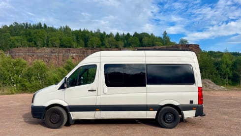 Beautiful off-grid campervan (More photos to follow!)